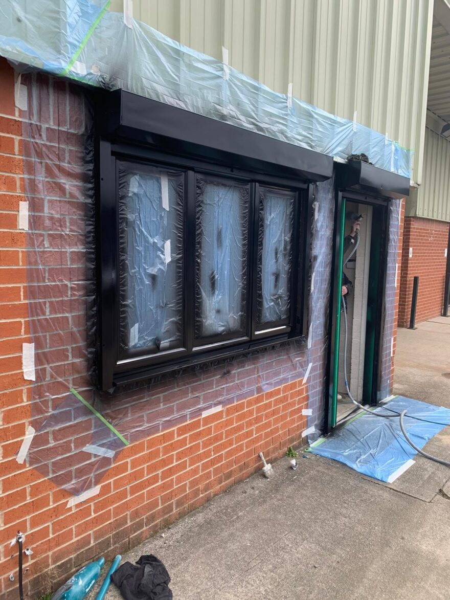 Can you spray paint uPVC windows & doors? GME Painting Contractors